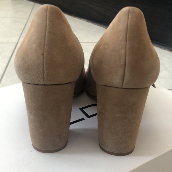 Tan Miryma Block Pumps - Picture 4 of 7